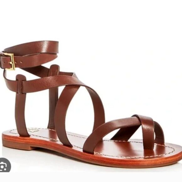 Tory Burch Brown Gladiator Strappy Sandals Size 9.5 - Picture 12 of 12